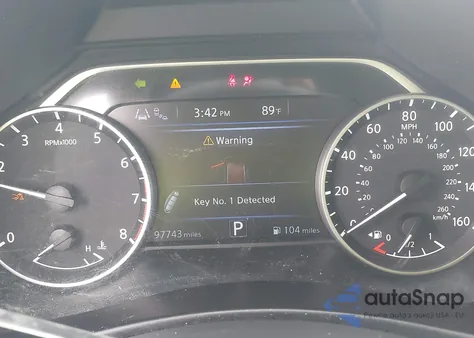 2021 Nissan Murano Platinum Fwd z USA, uszkodzony, nr VIN 5N1AZ2DJ1MC103100